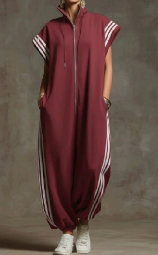 Bridgette | Jumpsuit met ritshals