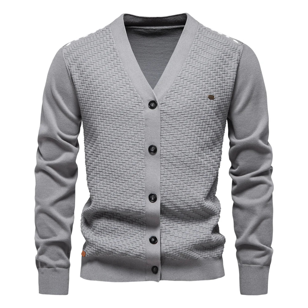 Keslender | Heren Cardigan Met V-Hals