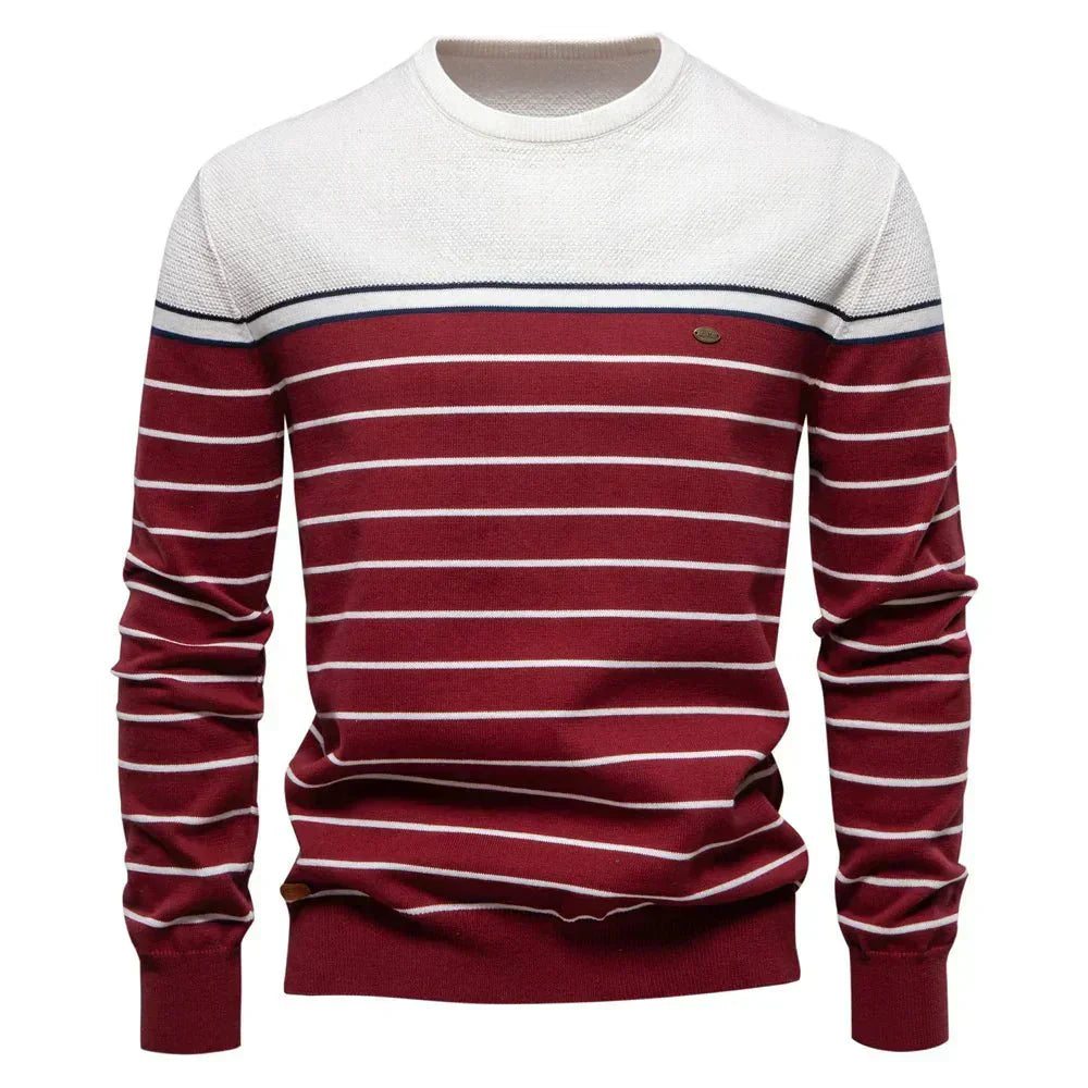 Kelrovind | Herentrui met moderne streeplook