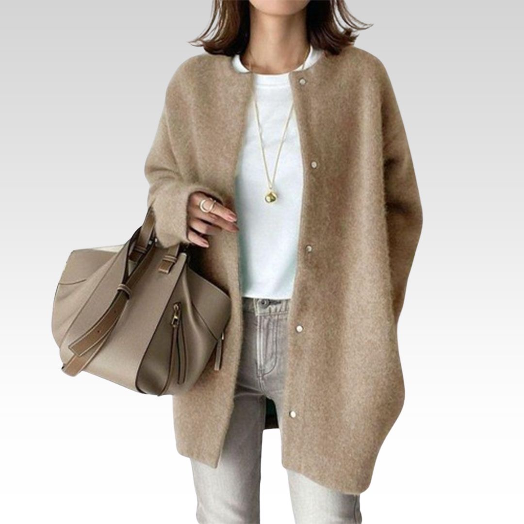 Jovina | Elegante Cardigan met Knopen