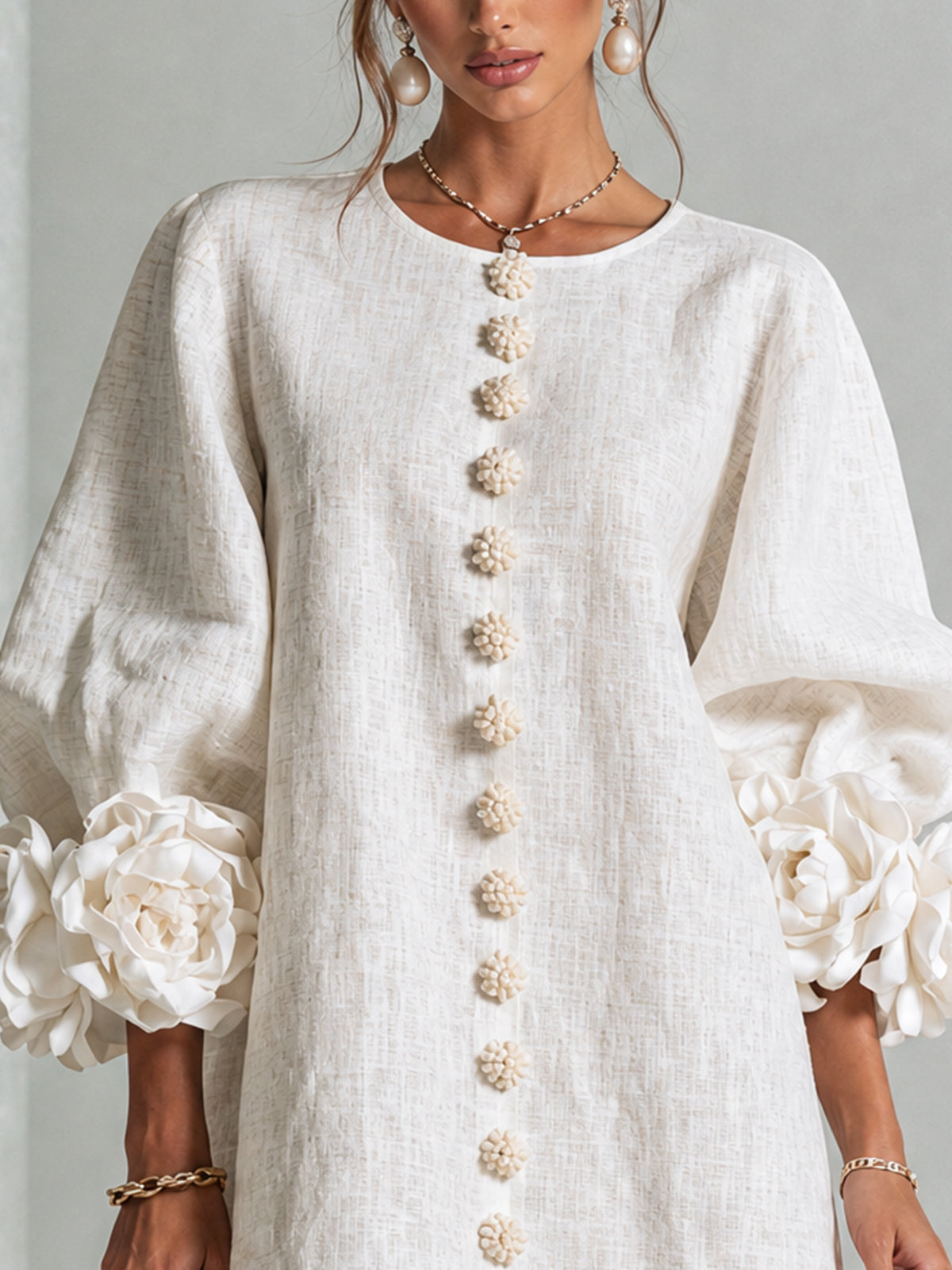 Therese | Bloemen mini-jurk