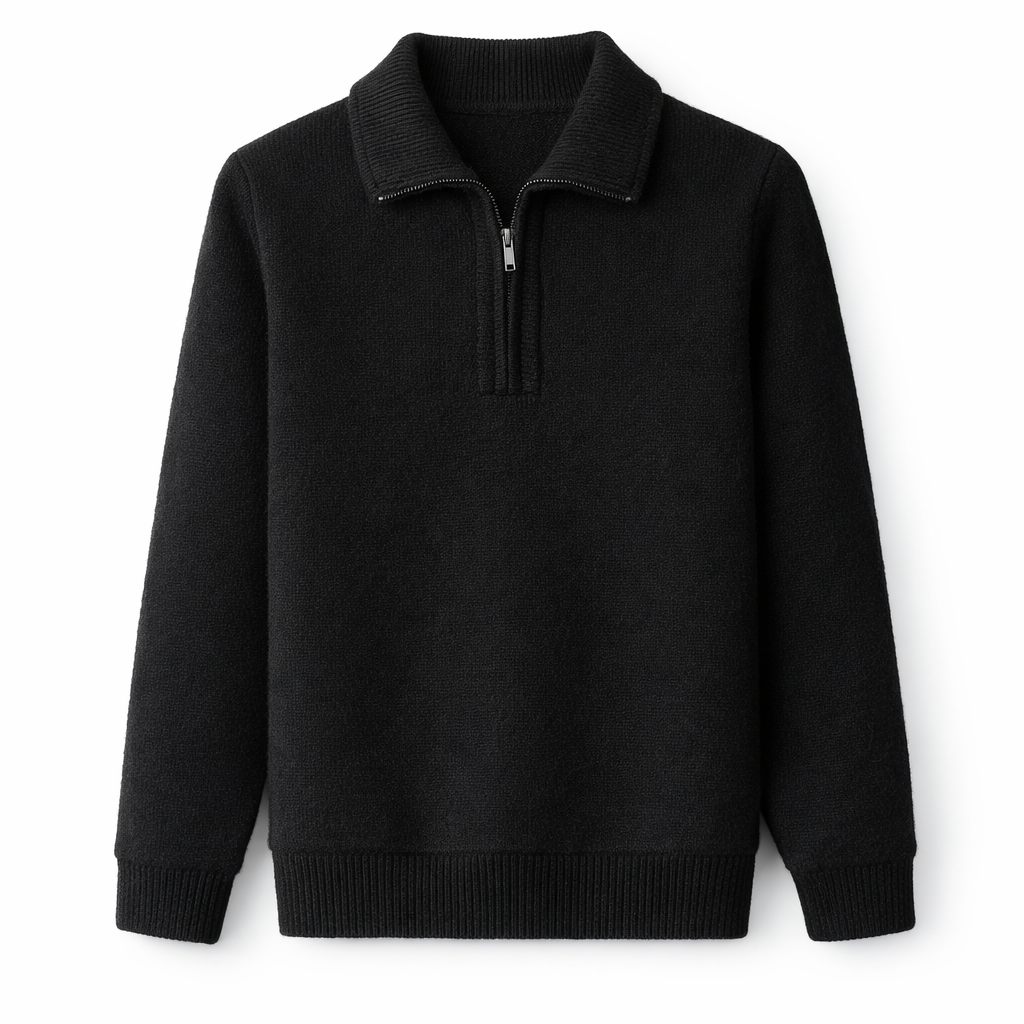 Kevin | Heren Quarter-Zip Trui