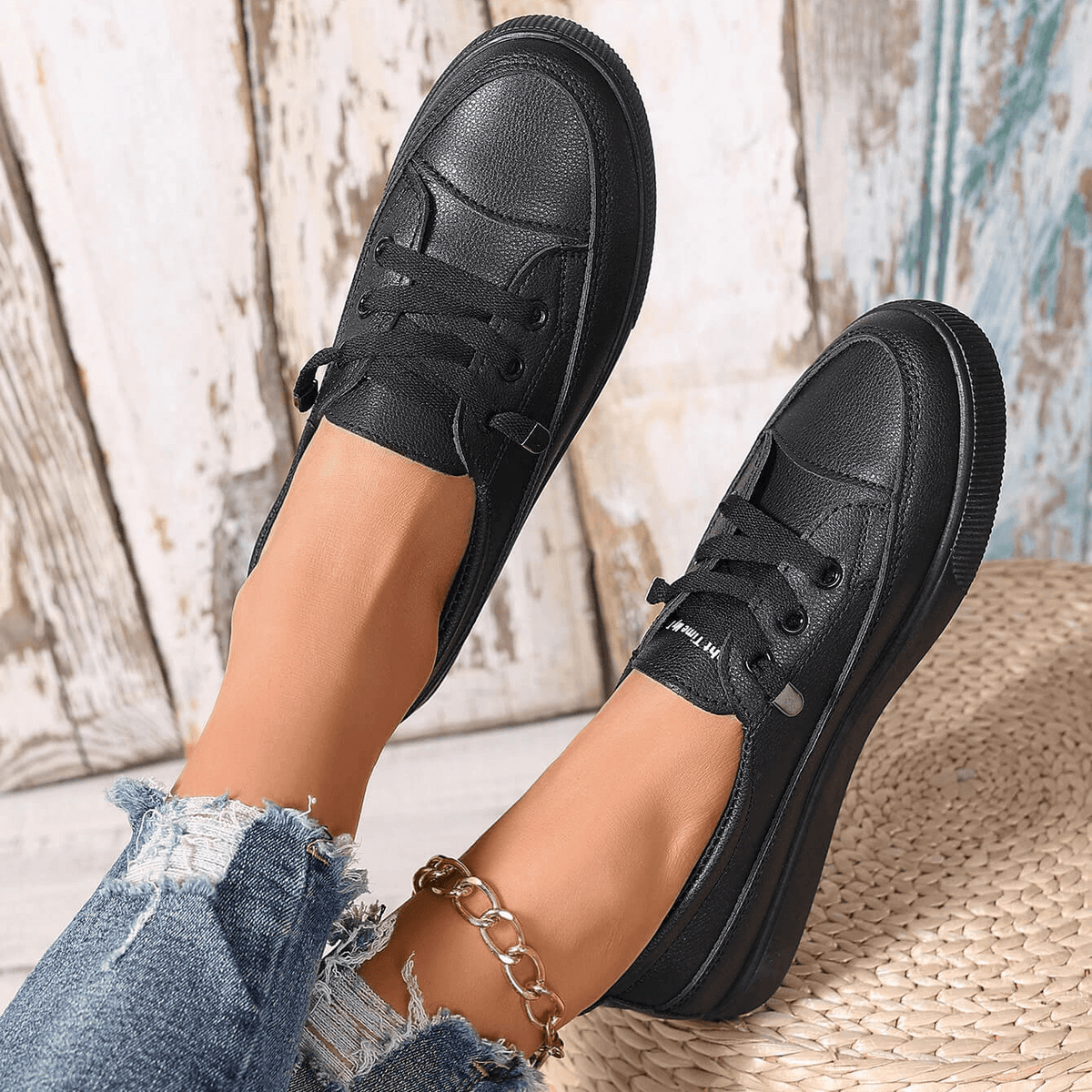Abigail | Orthopedische veterschoenen – Comfort en elegantie