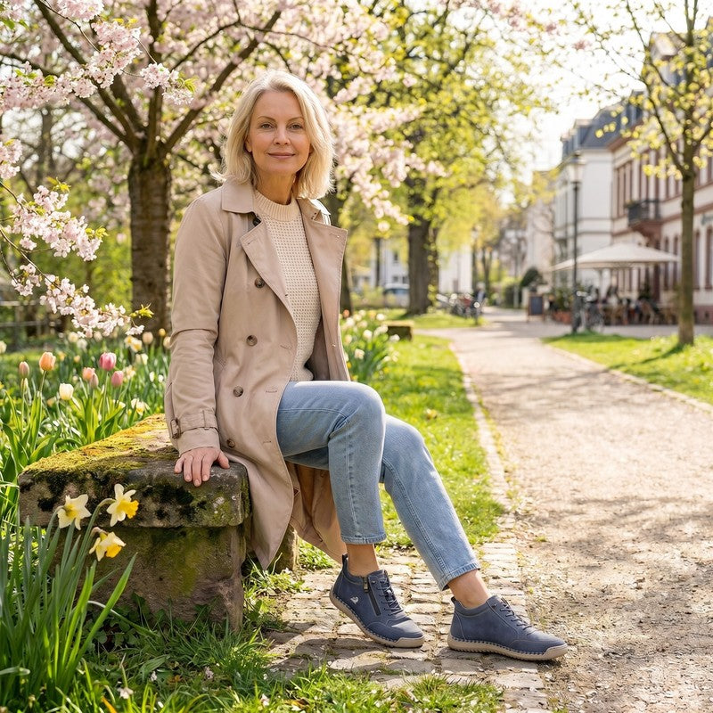 Amélie | Orthopedische Sneakers met Zijrits