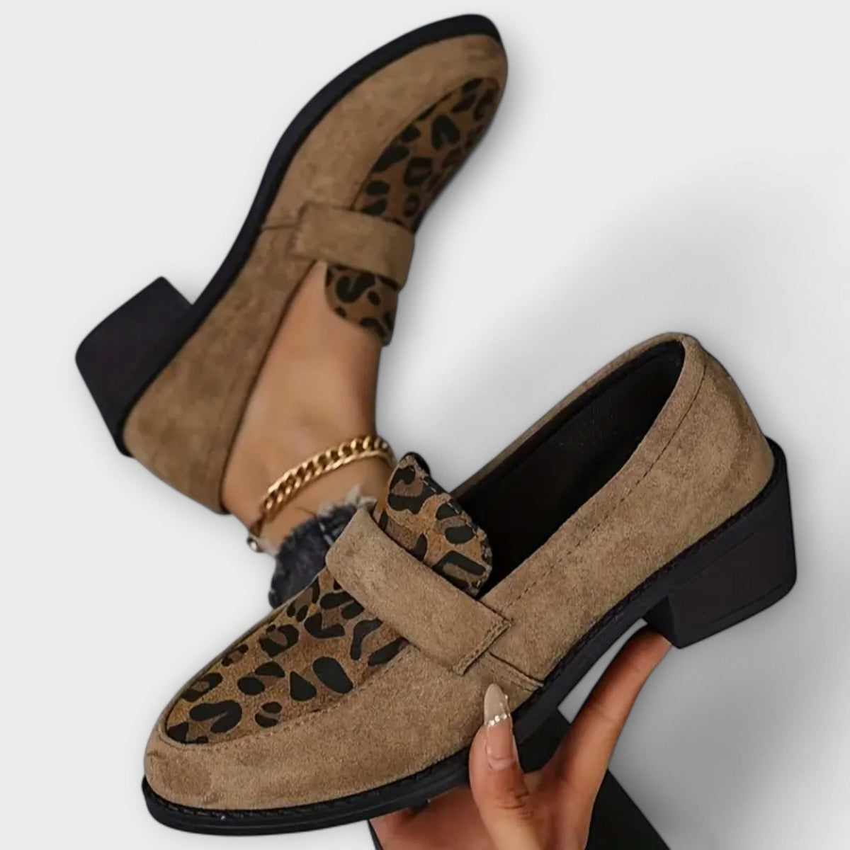 Chiara | Elegante Dameschoenen met Luipaardpatroon