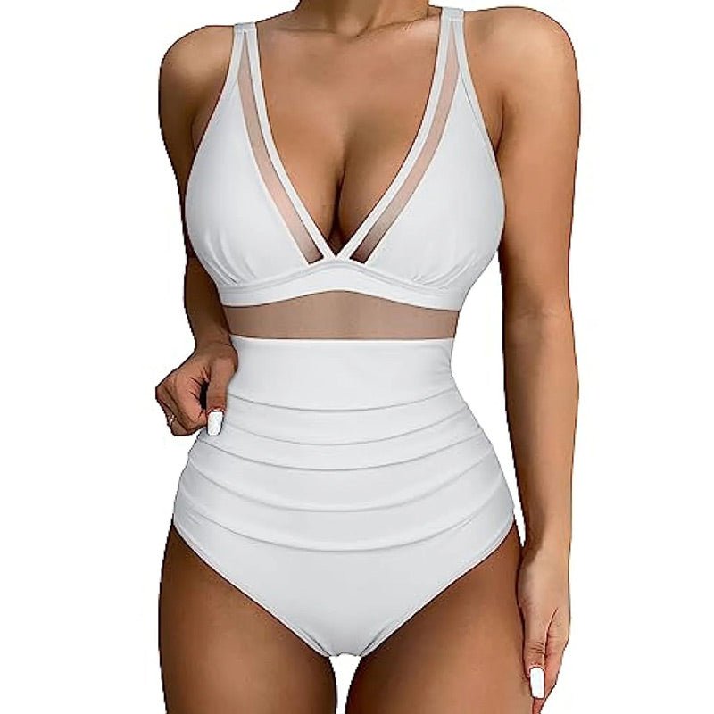 Jana | Corrigerend Badpak met Luxe Mesh Accenten