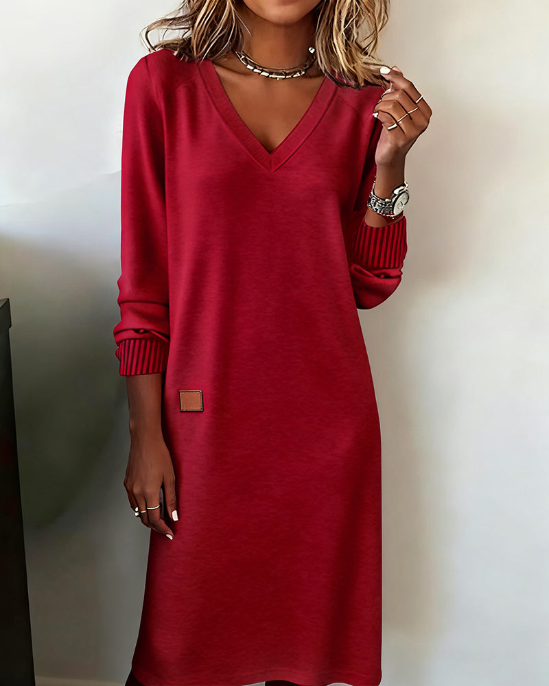 Emilira | Trui Midi Jurk