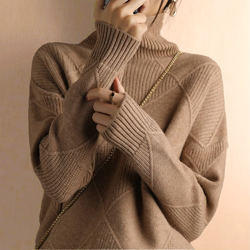 Marcelle | Elegante Coltrui met Geometrisch Patroon