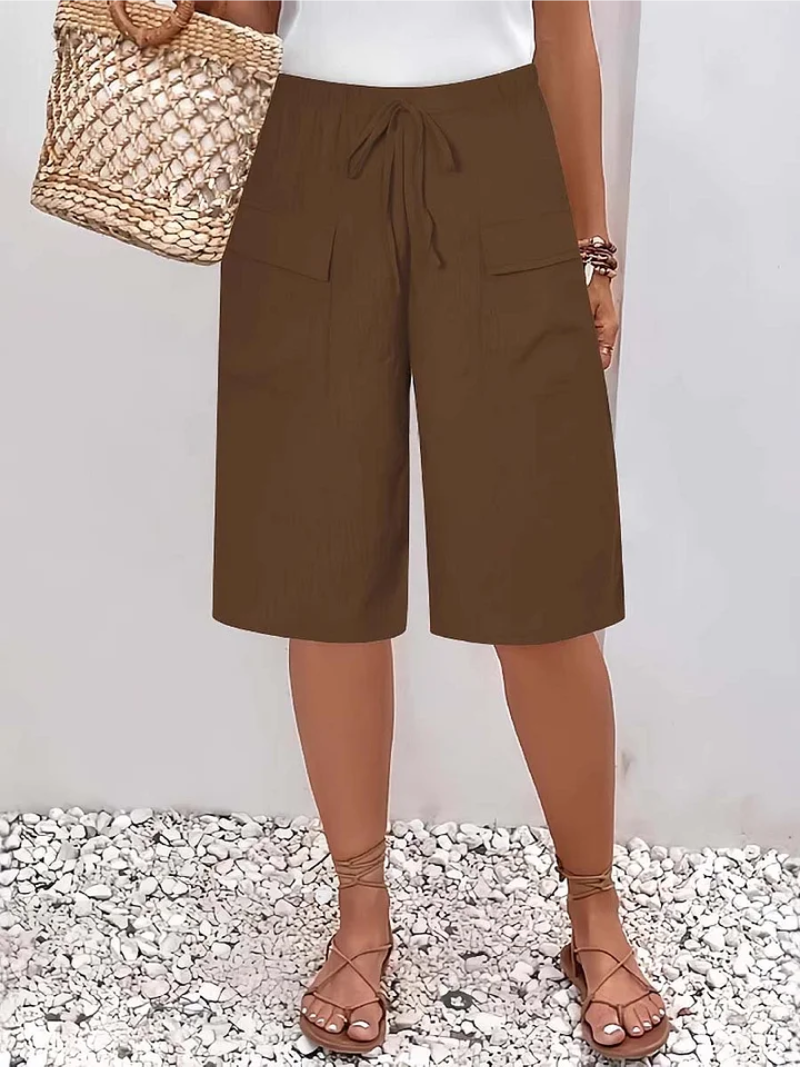 Isabella – Korte broek met elastische tailleband