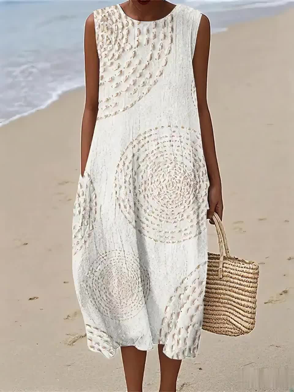 Oplena | Casual mouwloze jurk
