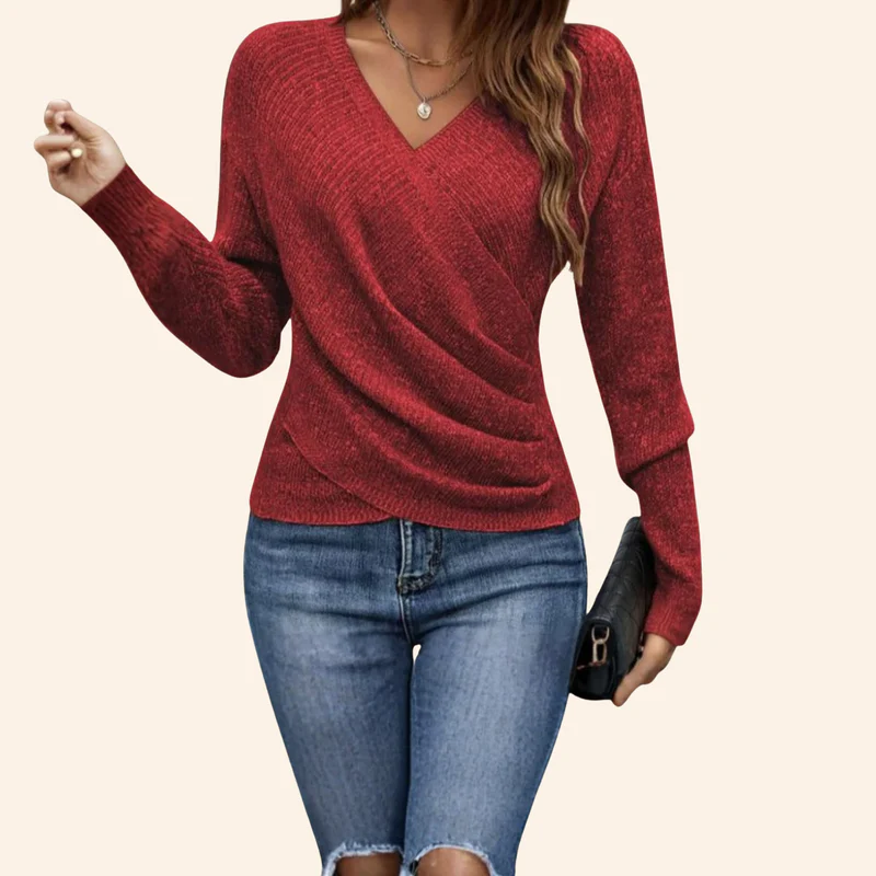 Britt | Elegante V-Hals Trui