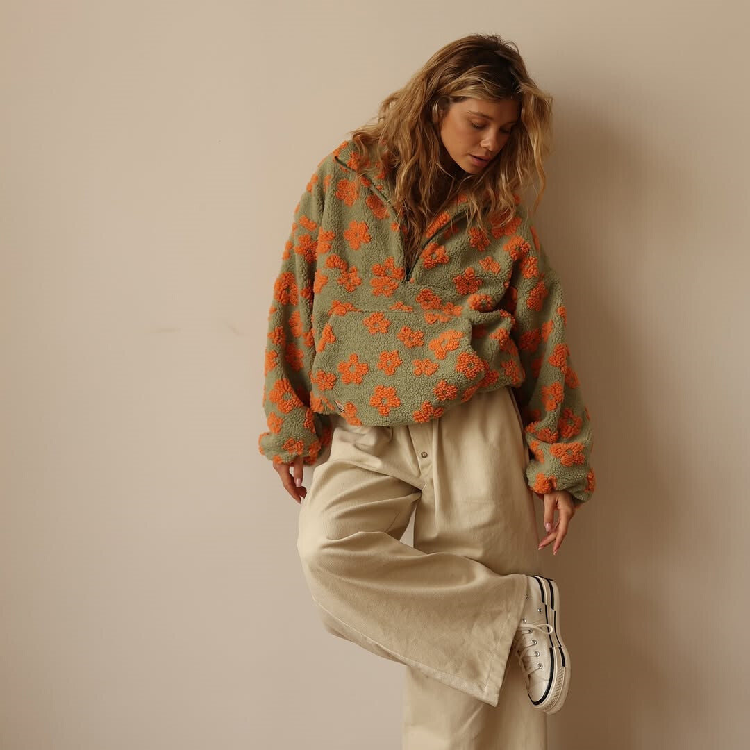 Daisy | Cozy Bloem Trui