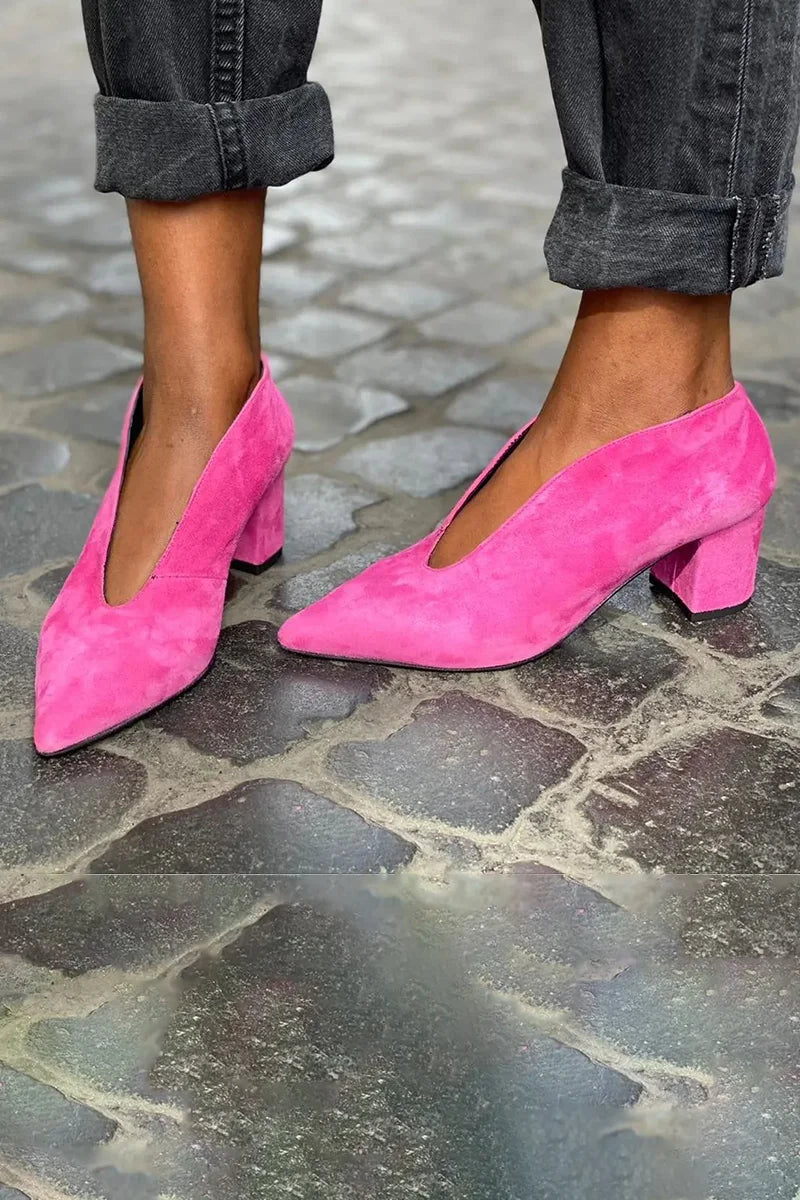 Mariah | Elegante Blokhak Pumps