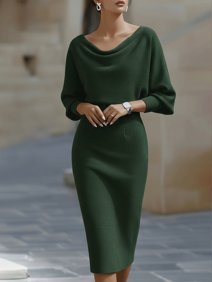 Jurilyn | Elegante midi-jurk voor elke dag