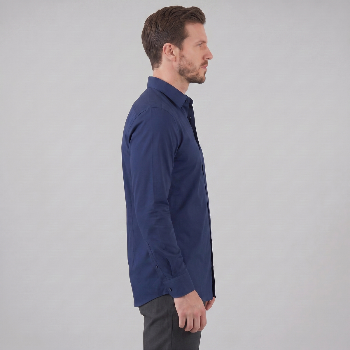 Austin | Heren Overhemd Slim Fit met Lange Mouwen