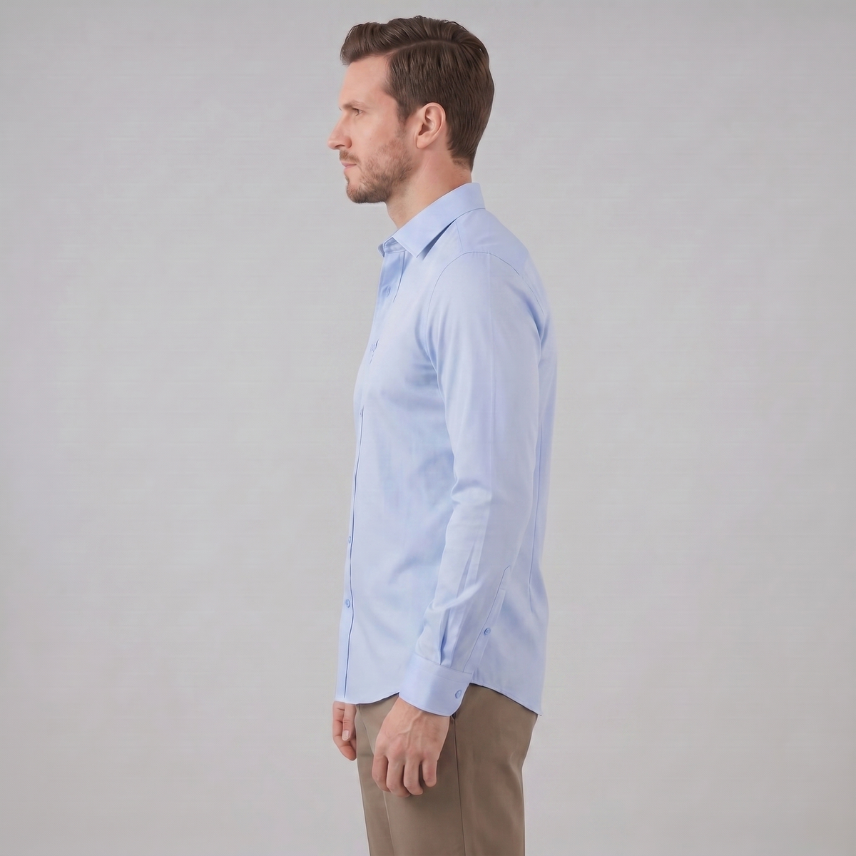 Austin | Heren Overhemd Slim Fit met Lange Mouwen