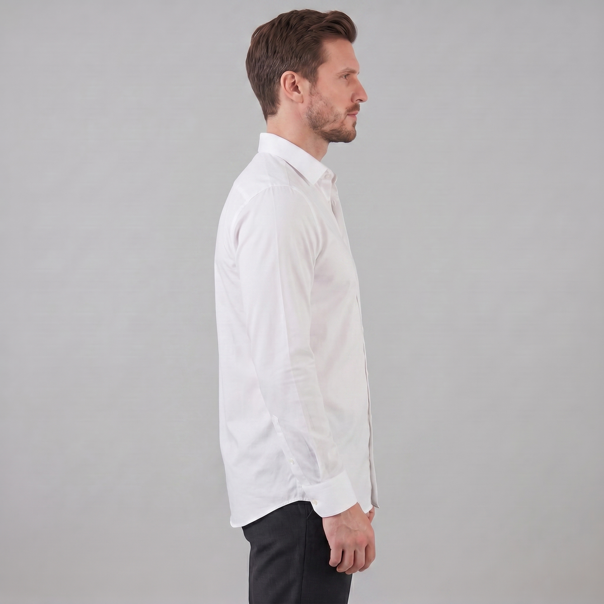 Austin | Heren Overhemd Slim Fit met Lange Mouwen
