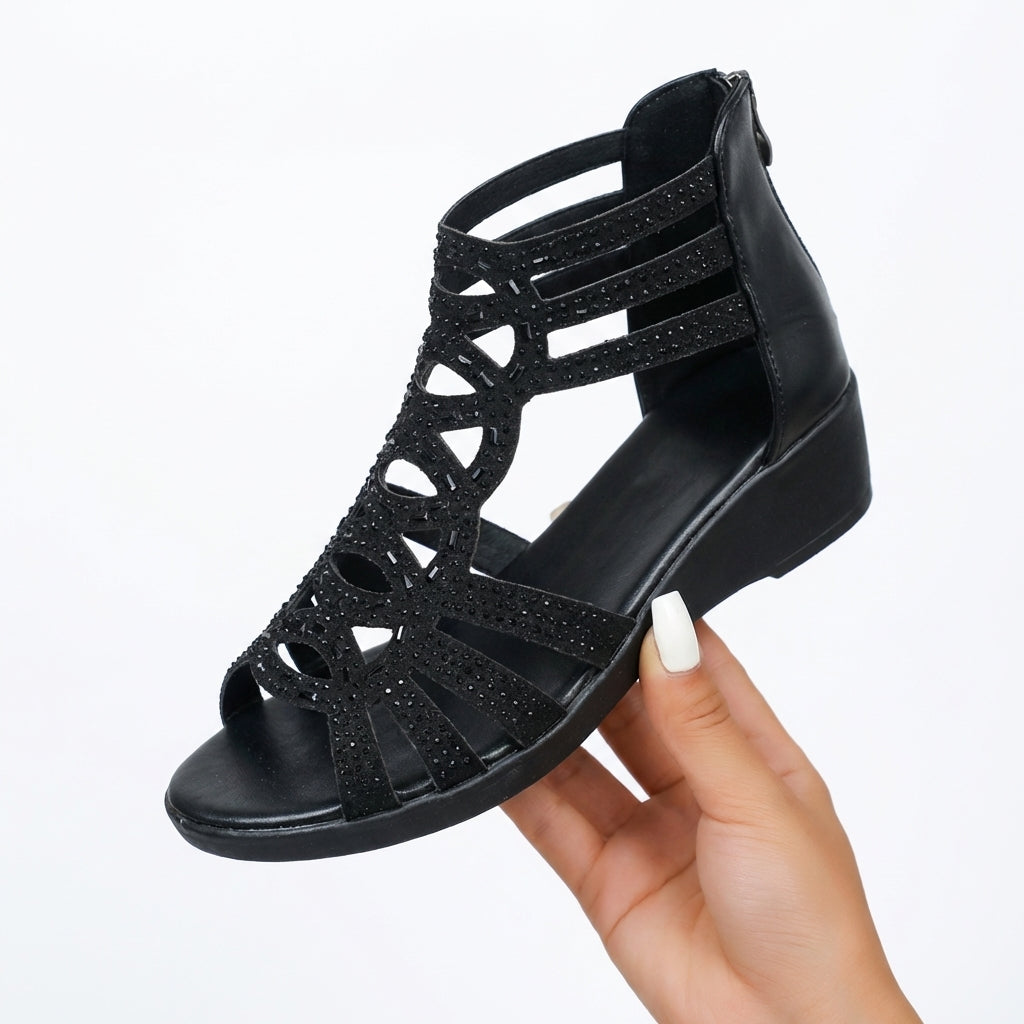 Jyra | Modieuze orthopedische sandalen voor dames