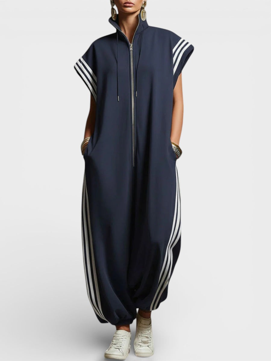 Shayla | Jumpsuit met ritskraag