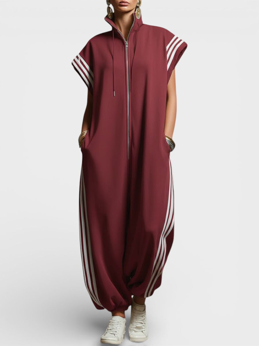 Shayla | Jumpsuit met ritskraag