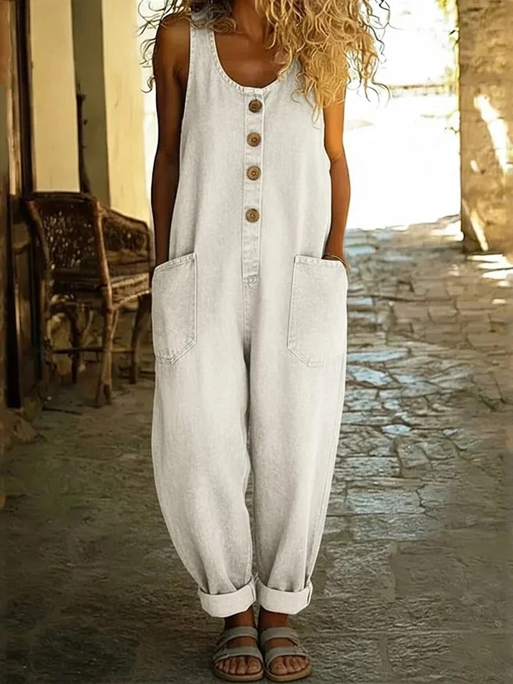 Kayla | Denim Jumpsuit