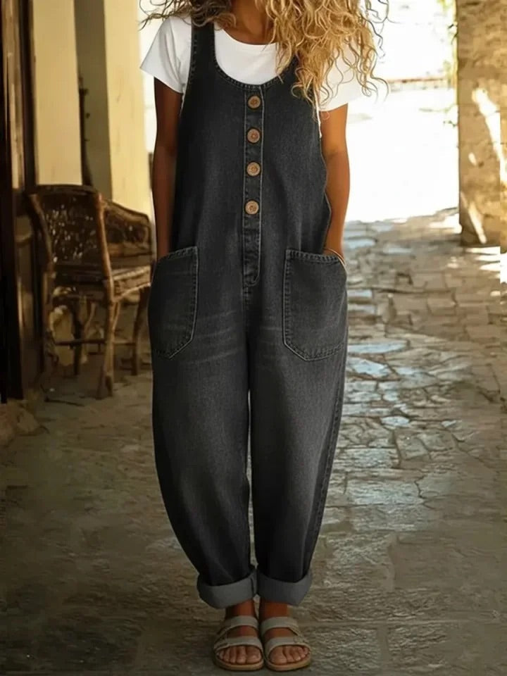 Kayla | Denim Jumpsuit