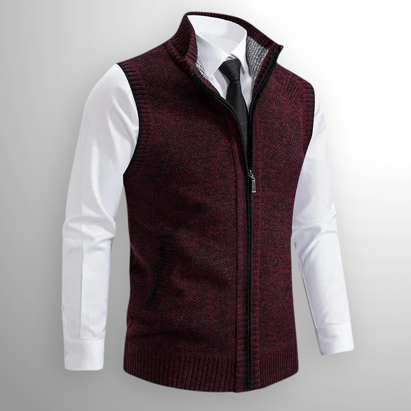 Merlovin | Heren Volledige Ritssluiting Vest
