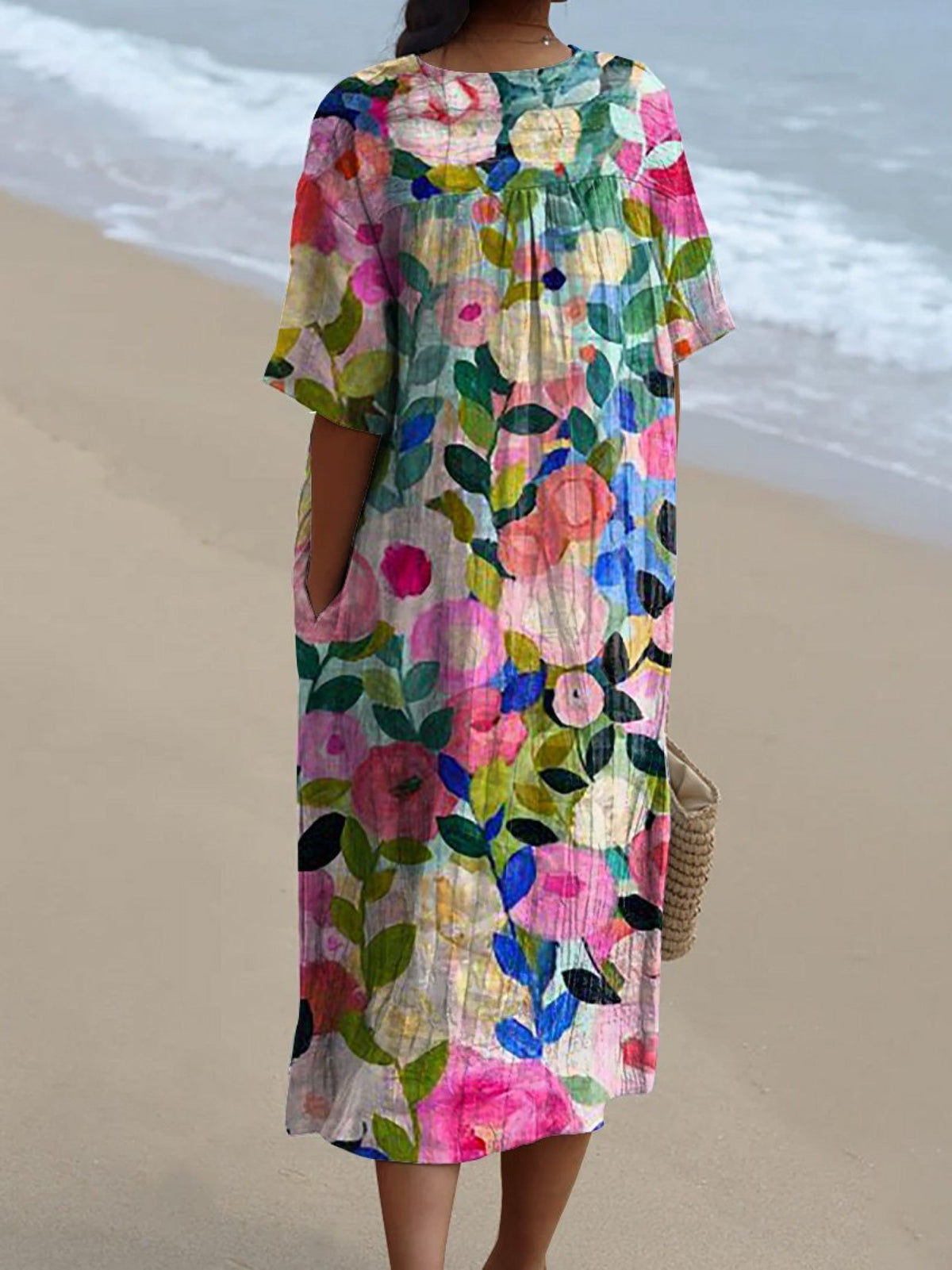 Bente™ Vintage Bloemenjurk
